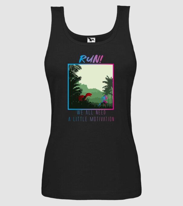 Dire Motivation - Teribil de motivat model negru pe tricou