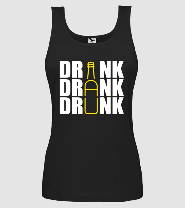 Drink drank drunk model negru pe tricou
