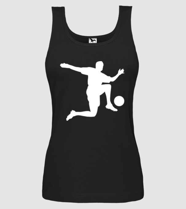 Fotbal 3 model negru pe tricou