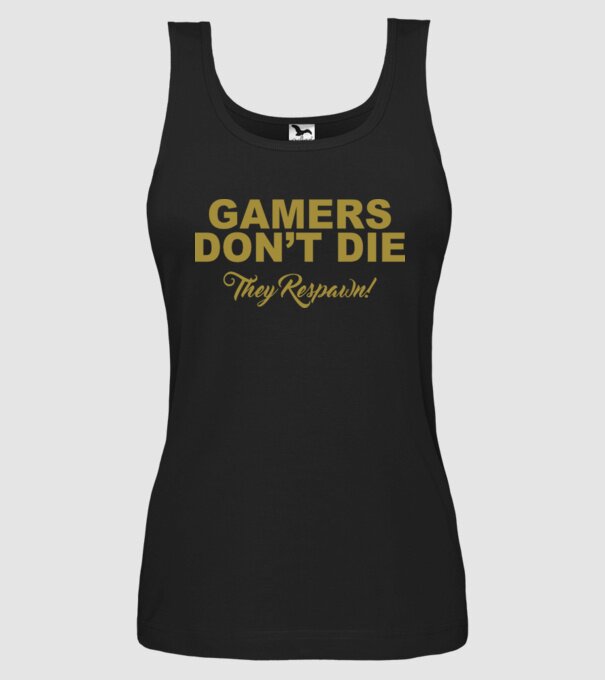 'Gamers don''t lie' model negru pe tricou