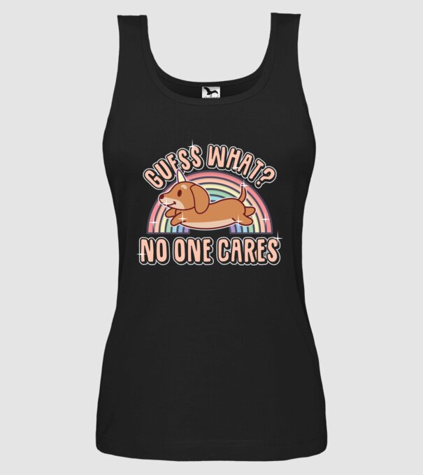 Guess what teckel model negru pe tricou