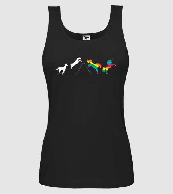 horse pink floyd model negru pe tricou