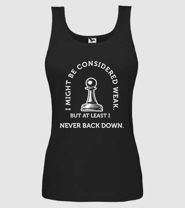 I might be considered weak drk model negru pe tricou