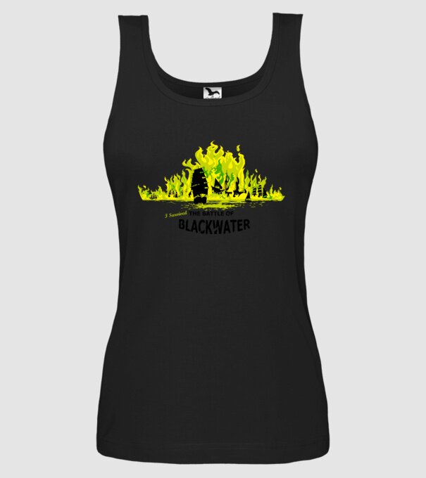 I Survived The Battle of Blackwater model negru pe tricou