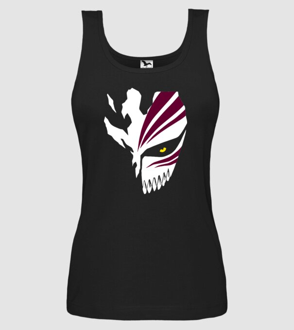 Ichigo Hollow Mask model negru pe tricou