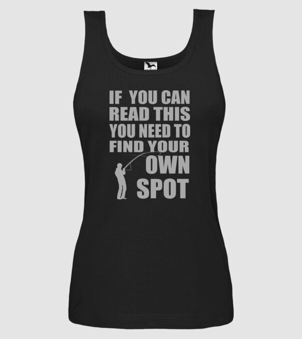 If you can read this, you need to find your own spot model negru pe tricou