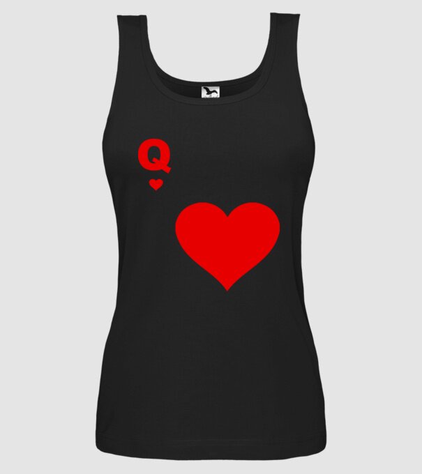 Regină model negru pe tricou