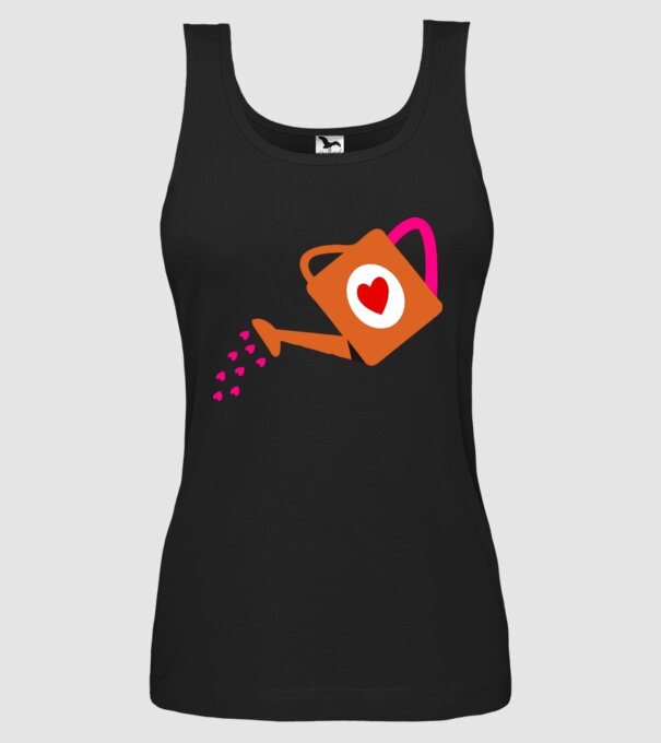 Cană de stropit model negru pe tricou