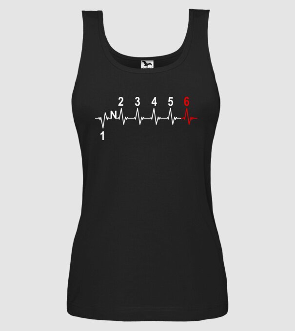 Cutie de viteze Motocicletă model negru pe tricou