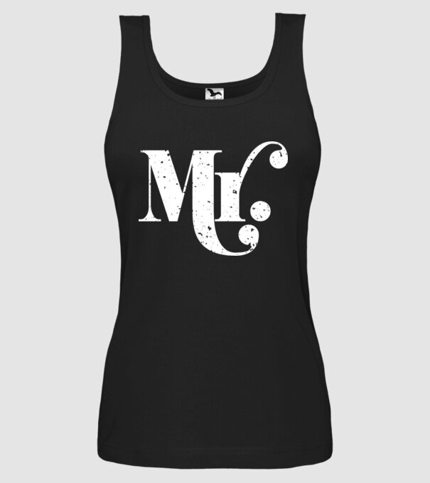 Mr 2 model negru pe tricou