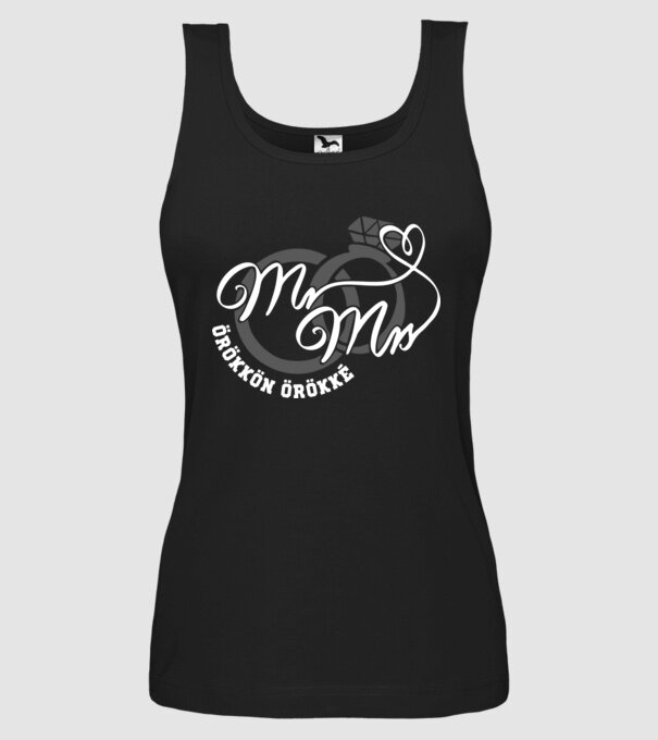 pentru totdeauna model negru pe tricou