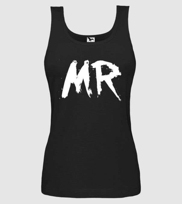 Mr. model negru pe tricou