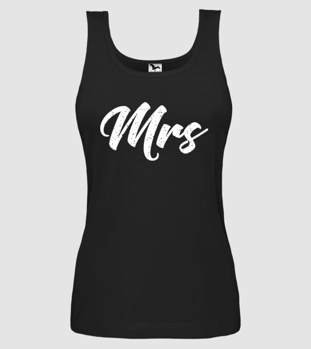 Mrs 1 model negru pe tricou