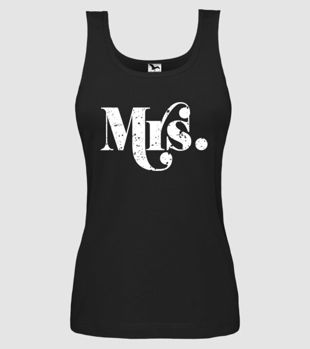 Mrs 2 model negru pe tricou
