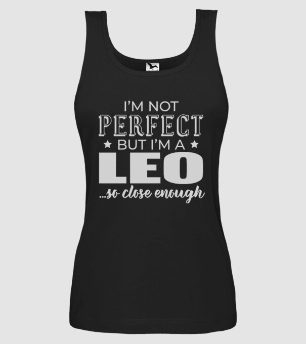 Not perfect, but LEO model negru pe tricou