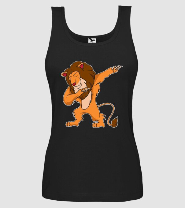 Leu DAB model negru pe tricou