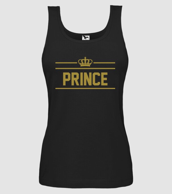 Prince model negru pe tricou