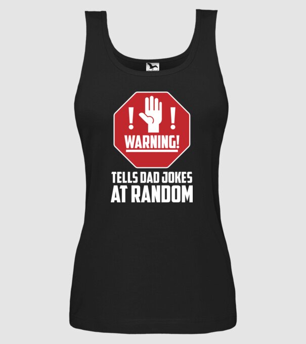 Random dad jokes model negru pe tricou