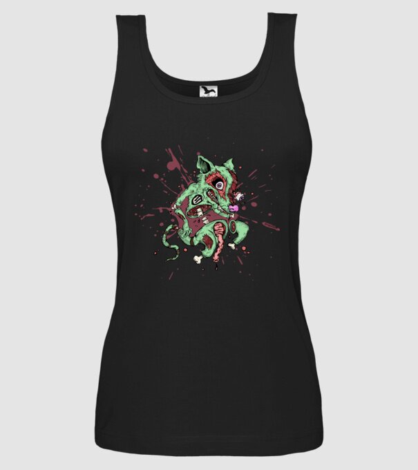 Rat - Snapsleek own model negru pe tricou