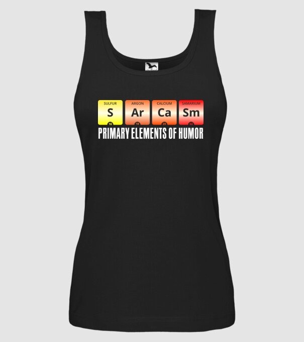 Sarcasm model negru pe tricou