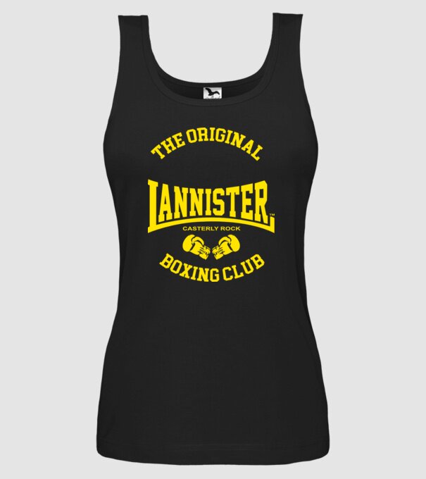The Original Lannister model negru pe tricou