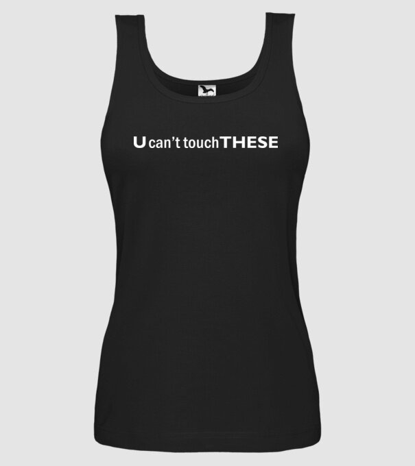touch model negru pe tricou