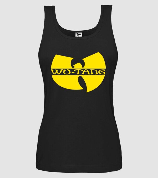 wu tang logo model negru pe tricou