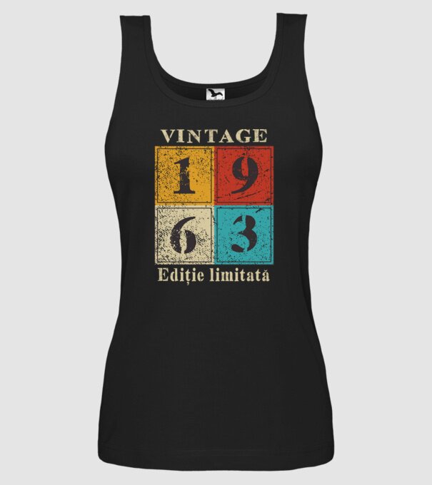 1963 - Ediție limitată model negru pe tricou