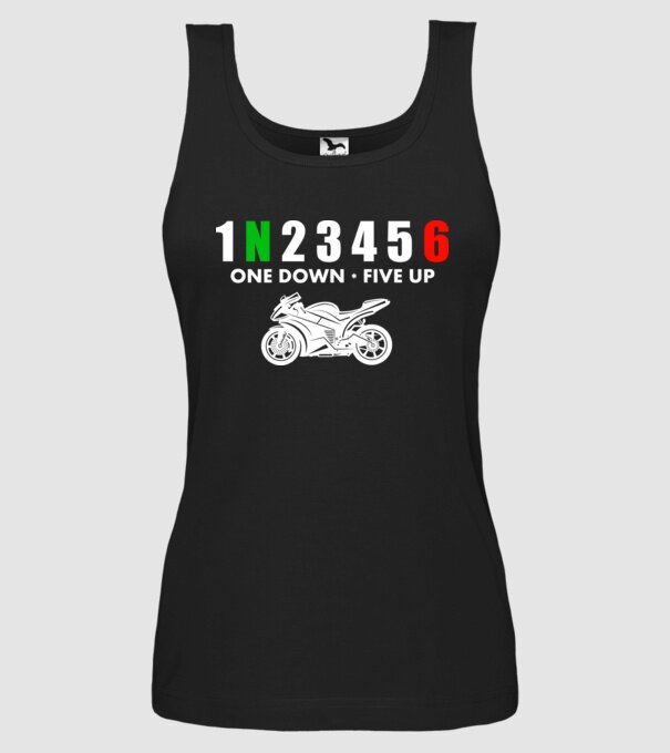 1N23456 model negru pe tricou