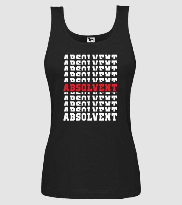 absolvent 2022 model negru pe tricou