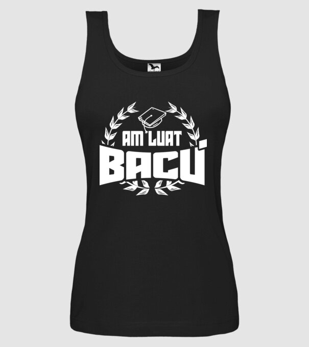 Am luat bacu model negru pe tricou