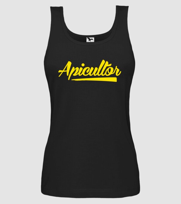 Apicultor model negru pe tricou