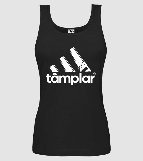 tâmplar model negru pe tricou
