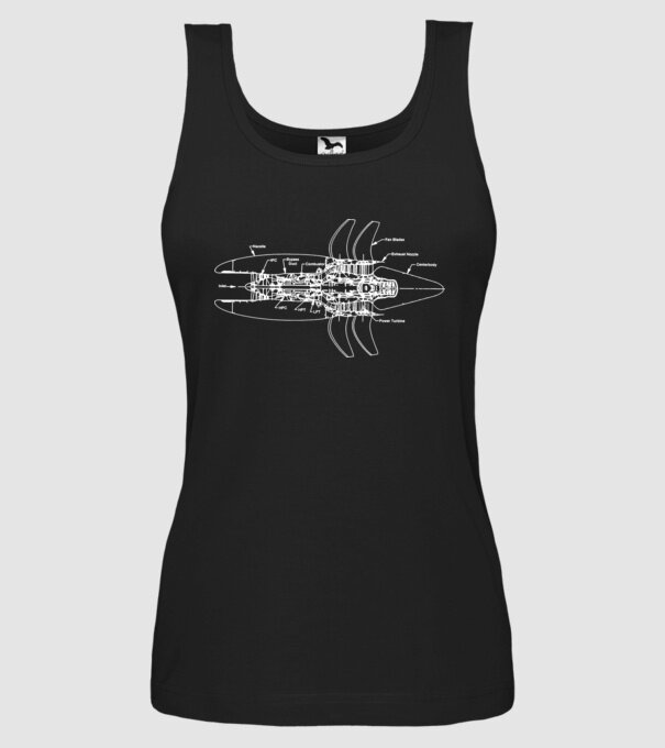 Avioane model negru pe tricou