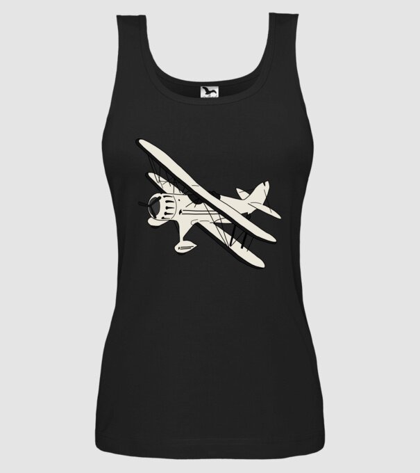 Avioane model negru pe tricou