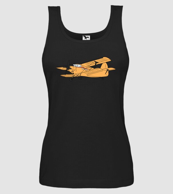 Avioane model negru pe tricou