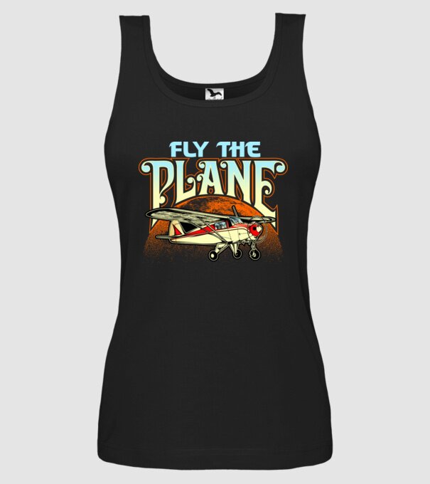 Avioane model negru pe tricou