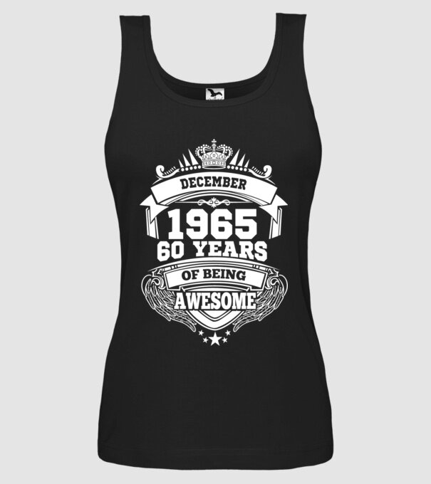 Awesome being of december 1965 model negru pe tricou