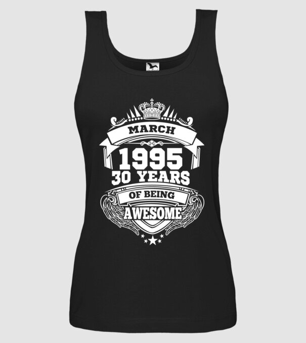 Awesome being of march 1995 model negru pe tricou