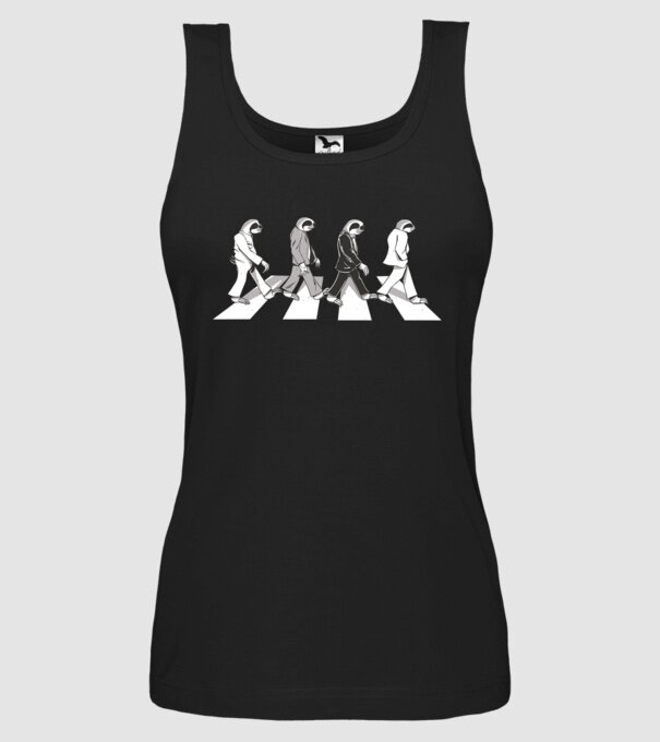 Beatles model negru pe tricou