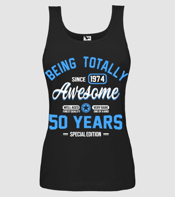 Being totally awesome 50 model negru pe tricou