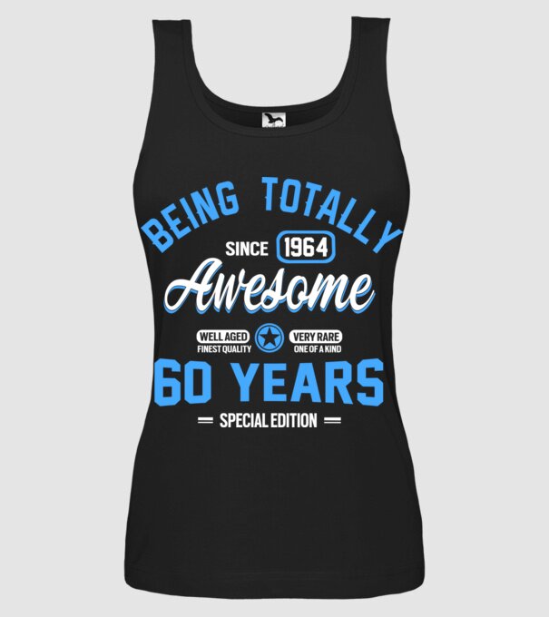 Being totally awesome 60 model negru pe tricou