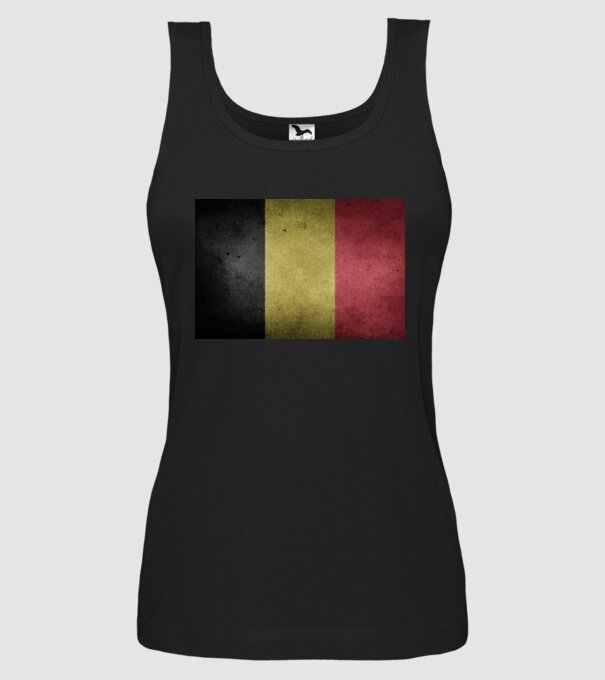 BELGIUM model negru pe tricou