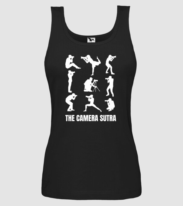 Camera sutra model negru pe tricou