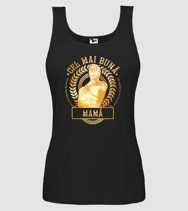 Cea mai bună mamă model negru pe tricou