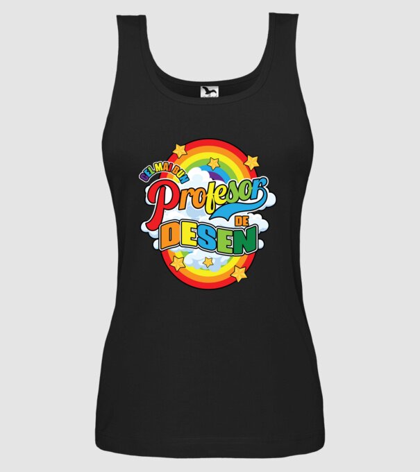 Cel mai bun de desen model negru pe tricou