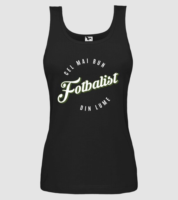 Cel mai bun Fotbalist din lume model negru pe tricou