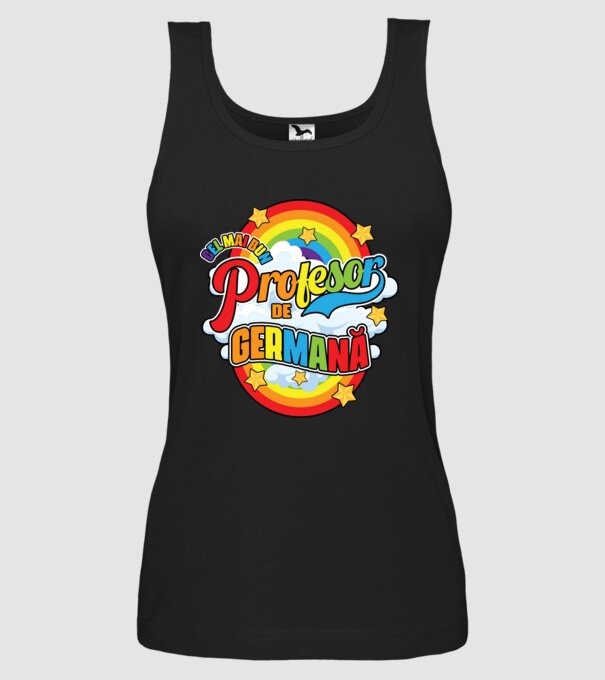 Cel mai bun germană model negru pe tricou
