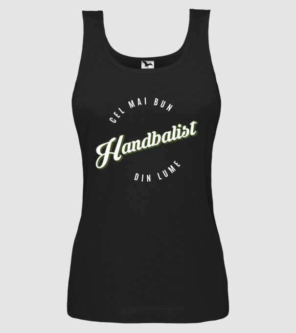 Cel mai bun Handbalist din lume model negru pe tricou