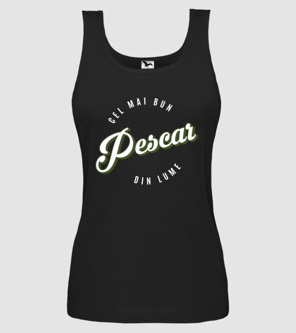 Cel mai bun Pescar din lume model negru pe tricou
